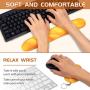 Soft Toast Bread Baguette Shape Anti-Skid Keyboard Wrist Rest Support & Mouse Wrist Support for Office,Computer,Laptop& Mac,Slow Bounces Back Foam for Easy Typing & Pain Relief Soft Toast Bread Baguette Shape Anti-Skid Keyboard Wrist Rest Support & Mouse Wrist Support for Office,Computer,Laptop& Mac,Slow Bounces Back Foam for Easy Typing & Pain Relief