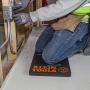Klein Tools 60135 Kneeling Pads, Adult Mens Soft Thick Closed Cell Soft Foam Professional Tradesman Pro Pads with Handle