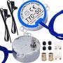 TWTADE 2PCS 5-6RPM TYC-50 Synchronous Synchron for Cup Turner, AC 100~127V 50/60Hz 4W CW/CCW Turntable motor with 6ft Lamp cord,7mm Connector,Coupling,Screw,wrench TYC-50