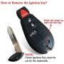 Key Fob Compatible for 2008-2010 Chrysler 300, 2008-2012 Dodge Challenger, 2008-2012 Dodge Charger, SaverRemotes 4 Button Remote Control Replacement for M3N5WY783X IYZ-C01C
