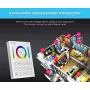 BSOD Milight LED Controller B8 RF2.4GHz Mount Panel Remote Controller 8 Zones RGB CCT Touch Controller Compatible for Milight Product
