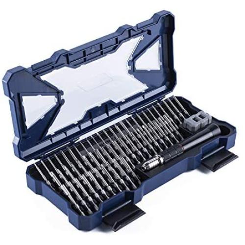 Precision Screwdriver Set Magnetic,56 in 1 Nanch Small Screwdriver Tool kit for Computer PC Smartphone Eyeglasses and other Electronics