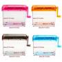 Mini Hand Shredder SENREAL Portable Paper Shredder A6 Manual Shredder Documents Paper Cutting Tool Home Office Desktop Stationery-Pink