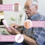 Corded Phone - Phones for Seniors - Phone for Hearing impaired - Ladies Pink - Retro Novelty Telephone + an Improved Version of The Princess Phones in 1965 - Style Big Button - iSoHo Phones