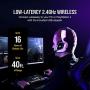 Corsair VOID RGB Elite Wireless Premium Gaming Headset with 7.1 Surround Sound - Discord Certified - Works with PC, PS5 and PS4 - White (CA-9011202-NA)