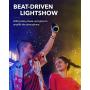 Soundcore Flare Mini Bluetooth Speaker, Outdoor Bluetooth Speaker, IPX7 Waterproof for Outdoor Parties, LED Light Show with 360° Sound and BassUp Technology