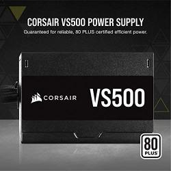 Corsair VS Series VS500 80 PLUS Certified Non-Modular ATX Power Supply
