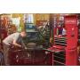 CRAFTSMAN Tool Cabinet with Drawer Liner Roll & Paper Towel Holder, 26-Inch, 5 Drawer, Red (CMST82769RB)