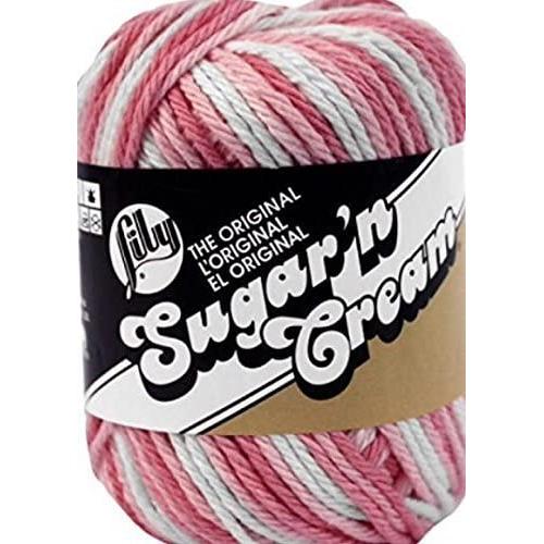 SugarN Cream Yarn - Ombres-Strawberry Cream