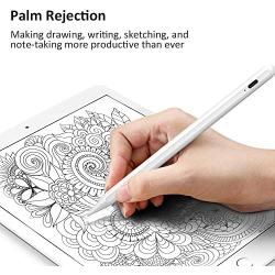 Stylus Pen for iPad with Palm Rejection, Active Pencil Compatible with Apple iPad(6 & 7th Gen), iPad Air (3rd Gen), iPad Pro (3rd & 4th Gen), iPad Mini(5th Gen)
