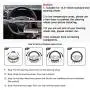 BOKIN Steering Wheel Cover Microfiber Leather and Viscose, Breathable, Anti-Slip, Odorless, Warm in Winter and Cool in Summer, Universal 15 Inches(Black)