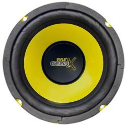 Pyle 6.5 Inch Mid Bass Woofer Sound Speaker System - Pro Loud Range Audio 300 Watt Peak Power w/ 4 Ohm Impedance and 60-20KHz Frequency Response for Car Component Stereo PLG64