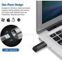 Powerpoint Clicker, BEBONCOOL Wireless Presentation Clicker with Air Mouse Control & Green Light, Presenter Remote with USB, Slide Clicker Remote for Mac, Laptop, PPT, Keynote, Computer-Grey