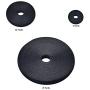 Saisn Reusable Fastening Tape Cable Ties 3/4 Inch Double Side Hook Roll (5 Yard, Black Upgraded Version)