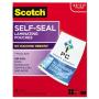 Scotch LS85425G Self-Laminating Pouches, 9-1/16-Inch x11-5/8-Inch,25/PK, Clear