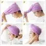 Microfiber Hair Towel Wraps 2 Pack - 10x26 Inch Hair Drying Towels With Button Super Absorbent Quick Drying Bath Salon Hat For Women - Fast Dry Hair Turban For Curly, Long & Thick Hair (Blue & Purple) Microfiber Hair Towel Wraps 2 Pack - 10x26 Inch Hair Drying Towels With Button Super Absorbent Quick Drying Bath Salon Hat For Women - Fast Dry Hair Turban For Curly, Long & Thick Hair (Blue & Purple)