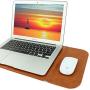 Allinside 11-12'' Laptop Sleeve for MacBook Air 11 / MacBook 12, Synthetic Leather, Brown