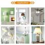E12 LED Bulb Dimmable, 60W Halogen Kx-2000 Bulbrite Replacement for Ceiling Fan, Chandelier, Pendant Light, Bathroom Lighting, 120V Daylight White 6000K, T6 C7 E12 Candelabra Base (3 Pack)