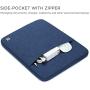 NIDOO 10 Inch Laptop Sleeve Case Water Resistant Protective Cover Portable Carrying Bag for 10.2'' iPad / 9.7'' 10.5'' 11'' iPad Pro / 10.5'' iPad Air / 11'' iPad Pro 2020/10'' Microsoft Surface Go, Blue