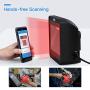 Eyoyo Hands-Free 2D QR Barcode Scanner, Omnidirectional Desktop Automatic 1D Barcode Reader Big Scan Window to Read PDF417 on ID Card, Drivers License, Passport for Supermarket Library Retail Store