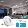 TORCHSTAR 5/6 Inch Gimbal LED Retrofit Downlight, Adjustable Recessed Ceiling Light, Dimmable 13W(100W Eqv.), 900lm, UL & Energy Star Listed, CRI90, 5000K Daylight, Damp Location, Pack of 4