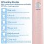 Miss Gorgeous Sonic Electric Toothbrush for Kids and Adult, USB Rechargeable Toothbrush, 5 Modes with 2 Min Build in Timer with 4 Replacement Heads(IPX7 Waterproof, Fast Charging) (pink2)