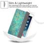 Fintie Case for iPad Mini 3/2 / 1 - Lightweight Smart Slim Shell Translucent Frosted Back Cover Protector Supports Auto Wake/Sleep for iPad Mini 1 / Mini 2 / Mini 3, Shades of Blue