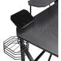 Amazon Basics Gaming Computer Desk with Storage for Controller, Headphone & Speaker - Black