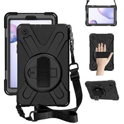 ZenRich Galaxy Tab A 8.4 Case (2020), SM-T307/SM-T307U Case with Kickstand Hand Strap and Shoulder Strap zenrich Heavy Duty Shockproof Case for Samsung Galaxy Tab A 8.4 T307 Verizon /Sprint (Black