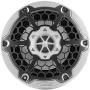 DS18 NXL-6M/WH White Marine Speaker - 6.5'', 2-Way, 300W Max, 100% UV Stable, IP65 Marine Grade Specs, 4 Ohms, Integrated RGB LED Lighting - for All Elements, UTV, ATV & Jeeps (2 Speakers) -White