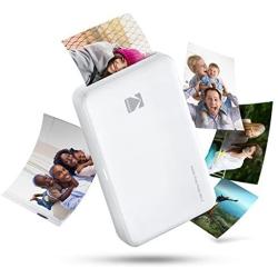 Kodak Mini 2 HD Wireless Portable Mobile Instant Photo Printer, Print Social Media Photos, Premium Quality Full Color Prints – Compatible w/iOS & Android Devices (White)