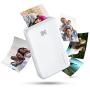 Kodak Mini 2 HD Wireless Portable Mobile Instant Photo Printer, Print Social Media Photos, Premium Quality Full Color Prints – Compatible w/iOS & Android Devices (White)