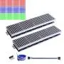 GeeekPi 2Pack MAX7219 8 x 32 Dot Matrix MCU 4 in 1 LED Display Module for Arduino Raspberry Pi (Green)