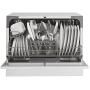 Danby DDW621WDB Countertop Dishwasher with 6 Place Settings, 6 Wash Cycles and Silverware Basket, Energy Star-Rated with Low Water Consumption and Quiet Operation