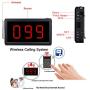 Wireless Calling System Restaurant Pager System Take A Number Display Number Calling System Queue Management Loud Speakers System 2 3-Digit Display Voice Call Host 1 Number Caller Pagers Hospital