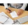 Post-it Super Sticky Notes, 4x6 in, 3 Pads, 2x the Sticking Power, White with Blue Grid Lines, Recyclable (660-SSGRID)