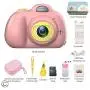 Feeyea Kids Camera with 18 Million Pixels Dual lens,with Carrying Case, Anti-drop Childrens real camera with Soft Silicone Shell,Great toy for 4-8 Years Girl,Pink(32GB TFcard included) Feeyea Kids Camera with 18 Million Pixels Dual lens,with Carrying Case, Anti-drop Childrens real camera with Soft Silicone Shell,Great toy for 4-8 Years Girl,Pink(32GB TFcard included)