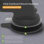 iOttie Easy One Touch Wireless Qi Fast Charge Car Mount Kit, Fast Charge: Samsung Galaxy S10 S9 Plus S8 S7 Edge Note 8 5, Standard Charge: IPhone X 8 Plus & Qi Enabled Devices, + Dual Car Charger
