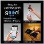 Geeni LUX 800 Dimmable A19 White LED Smart Home Light Bulbs, Works with Alexa and Google Assistant, No Hub Required, Requires 2.4GHz WiFi (3 Pack)