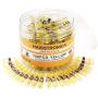 haisstronica 150PCS Solder Seal Wire Connectors ,Waterproof Wire Connectors, Heat Shrink Butt Connectors for Watercraft,Electrical,Electronics 12-10 Yellow