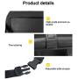 Car Back seat Organizer with Foldable Table Tray, PU Leather Car Back seat Organizer for Babies Toys Storage with Foldable Dining Table Holder Pocket for Baby and Kids