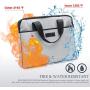 Premium Fireproof Document Bag with Three Zippers, Silicone Glass Fiber Wont Cause Itching. Big 15.3x12.6x2.9 Inches Withstands Intense Heat to 2,192 Degrees. Water Proof, Convenient Handles