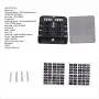 circuit breaker Fuse Block W/Negative Bus - JOYHO 6 Way Fuse Distribution Box with Ground, With Protection Cover, Bolt Connect Terminals, 70 pcs Stick Label, for Automotive Vehicle Boat Marine