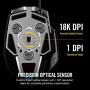 Corsair M65 RGB Elite – Wired FPS and MOBA Gaming Mouse – Adjustable Weight and Balance – Durable Aluminum Frame – 18,000 DPI Optical Sensor , Black Corsair M65 RGB Elite – Wired FPS and MOBA Gaming Mouse – Adjustable Weight and Balance – Durable Aluminum Frame – 18,000 DPI Optical Sensor , Black