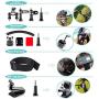 61 in 1 Action Camera Accessories Kit for GoPro Hero 9 8 7 6 5 4 Hero Session 5 Black Insta360 SJ4000 5000 6000 Xiaomi Yi DJI AKASO Campark Action Camera