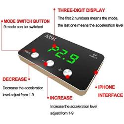 Throttle Response Controller 9 Drive 9-Mode Universal Throttle Controller for Toyota (Green)