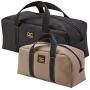 CLC Custom Leathercraft 1107 2 Pack Medium and Large Utility Tote Bag Combo,Black/Beige