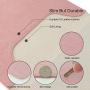 Allinside 11-12'' Laptop Sleeve for MacBook Air 11 / MacBook 12, Synthetic Leather, Pink