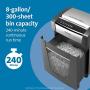 Kensington Shredder - OfficeAssist 15-Sheet Anti-Jam P5 Microcut Shredder (K52078AM)