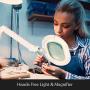 Brightech LightView Pro 2 in 1 XL Magnifying Floor Lamp - Very Bright LED Light with Full Page Magnifier Glass for Pro Tasks, Reading, Crafts & Hobbies - Converts from Standing to Table Lamp Brightech LightView Pro 2 in 1 XL Magnifying Floor Lamp - Very Bright LED Light with Full Page Magnifier Glass for Pro Tasks, Reading, Crafts & Hobbies - Converts from Standing to Table Lamp